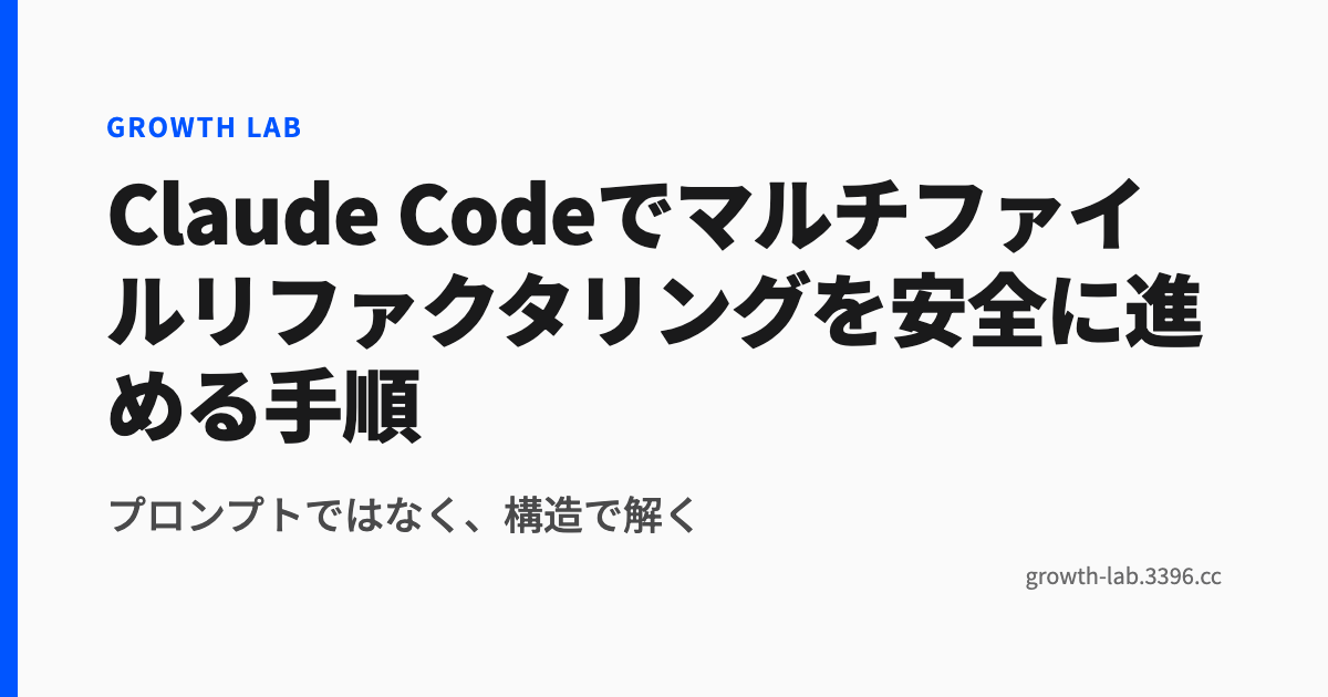 Claude Code複数ファイル操作手順